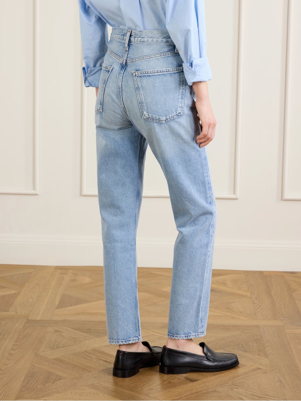 Agolde 90’s pinch waist jeans - Light / medium Blue - Picture 5 of 14